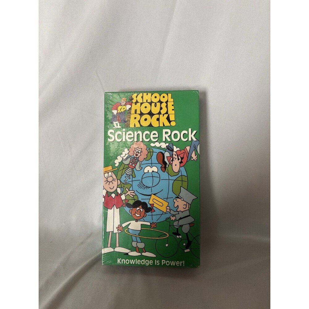 New Factory Sealed 1995 Schoolhouse Rock Science Rock ABC Home Video VHS
